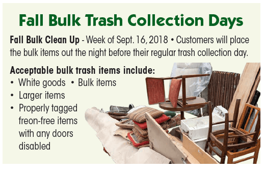 Bulk Trash Fall 2018