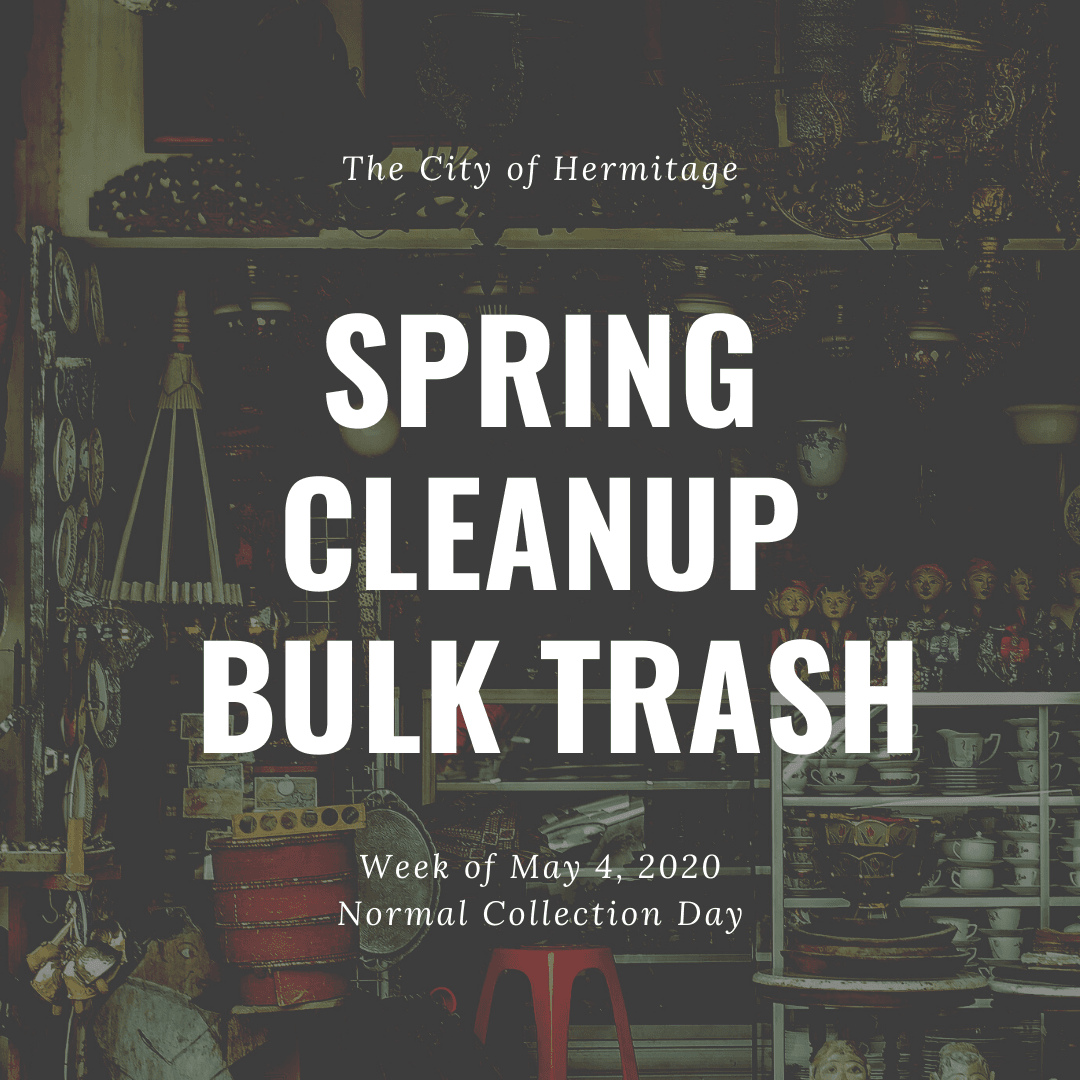 Spring Bulk Trash 2020