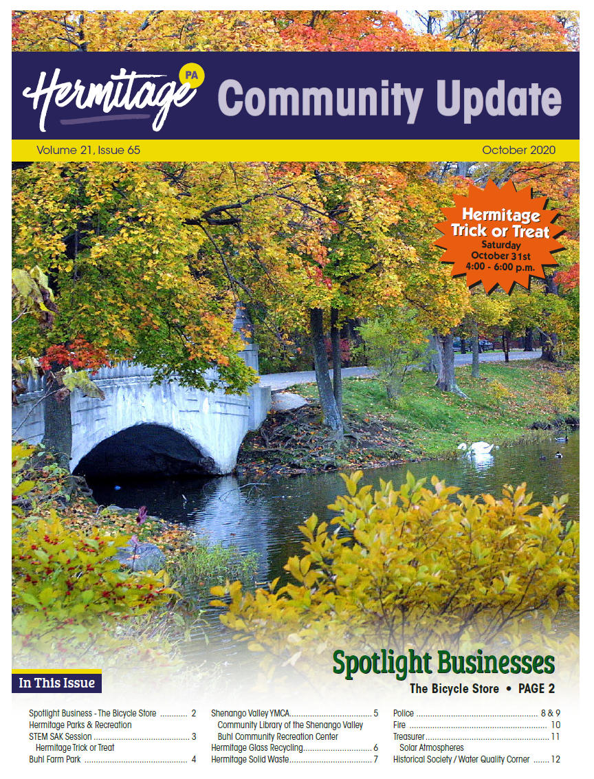 Fall 2020 Newsletter Cover