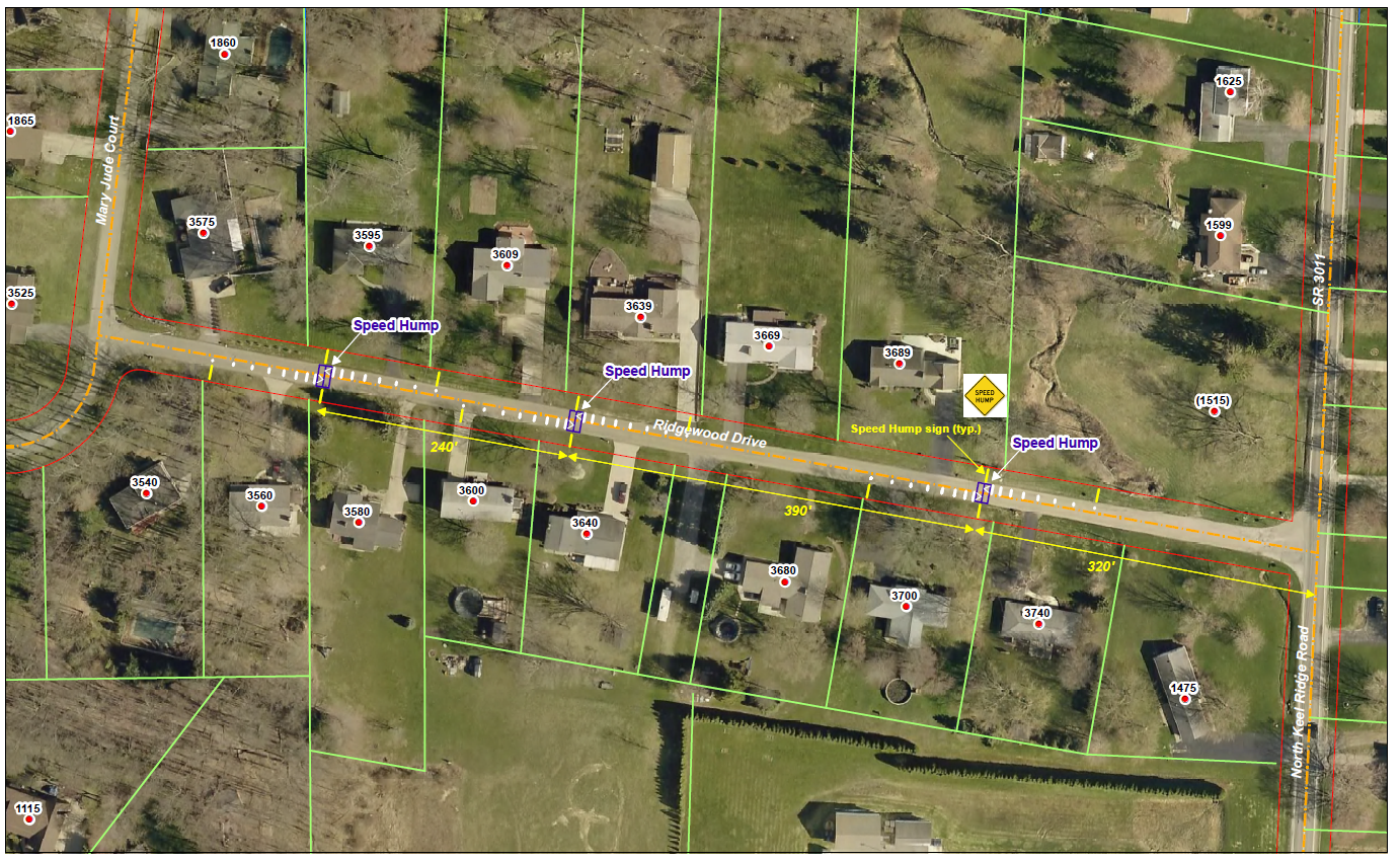 Ridgewood Speed Humps