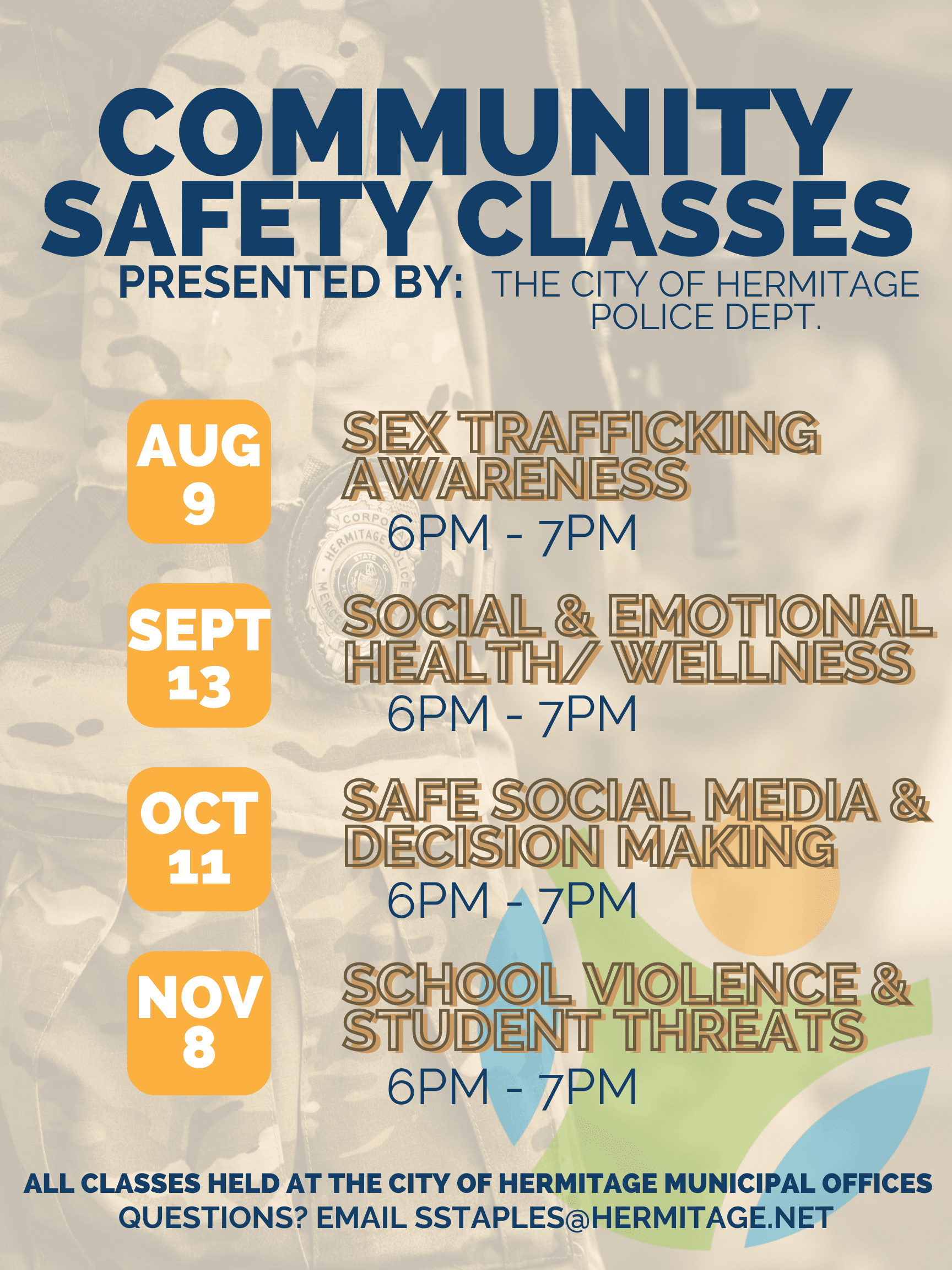 Police Safety Classes