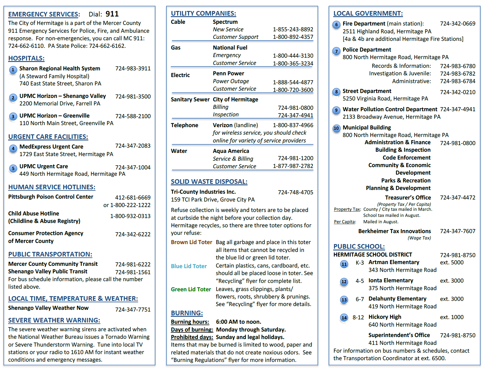 Welcome to Hermitage Page two