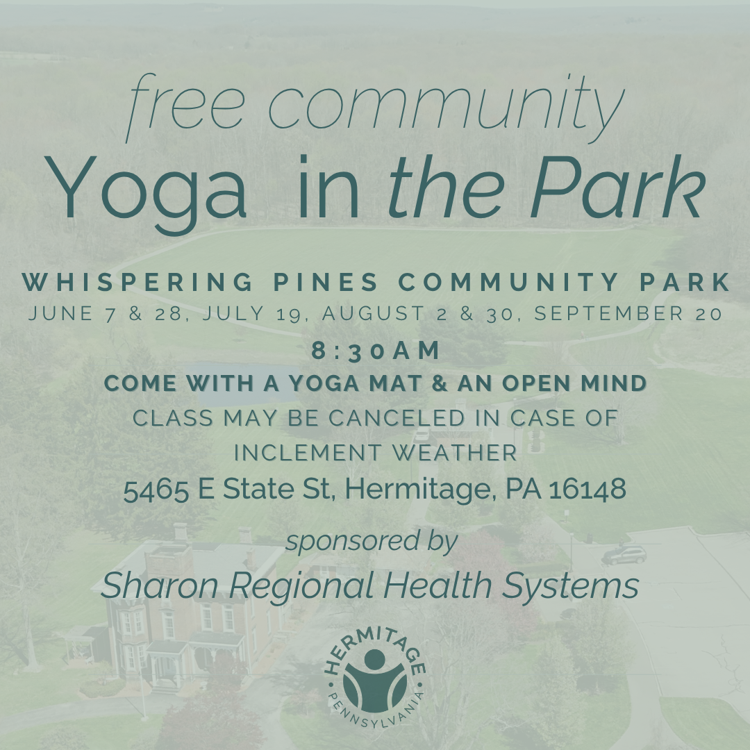 Yoga in the Park Event Flyer 