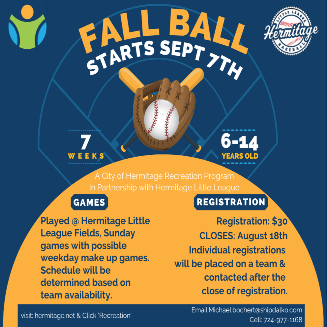 Fall Ball Registration Information