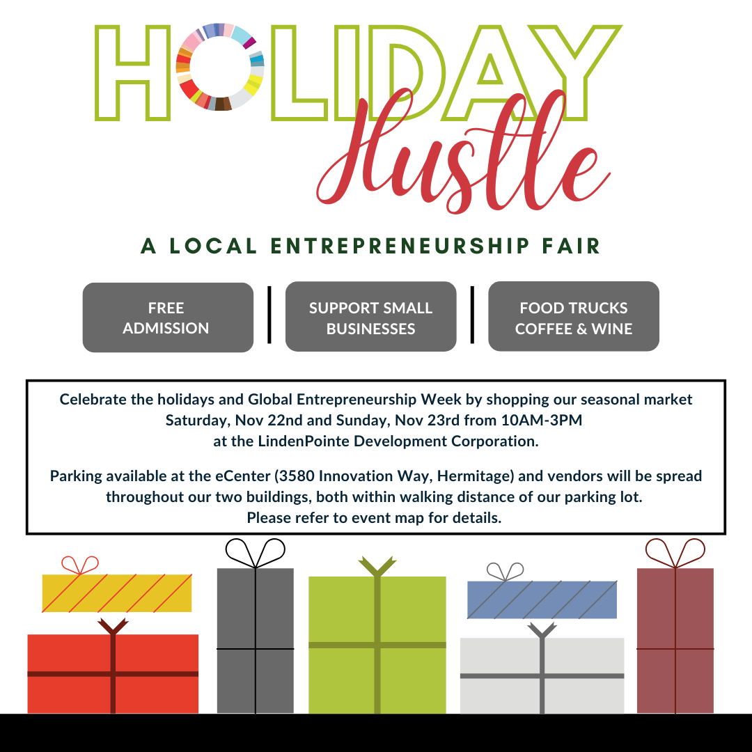 Holiday Hustle Event Flyer - Square Crop