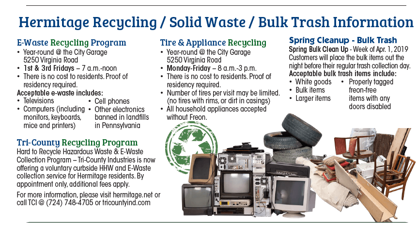 Bulk Trash Pick up 2019