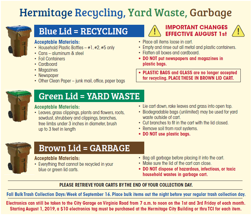 New Recycling Program